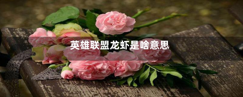 英雄联盟龙虾是啥意思