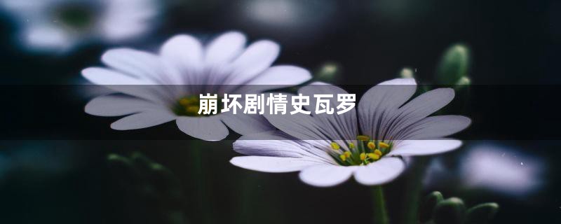 崩坏剧情史瓦罗