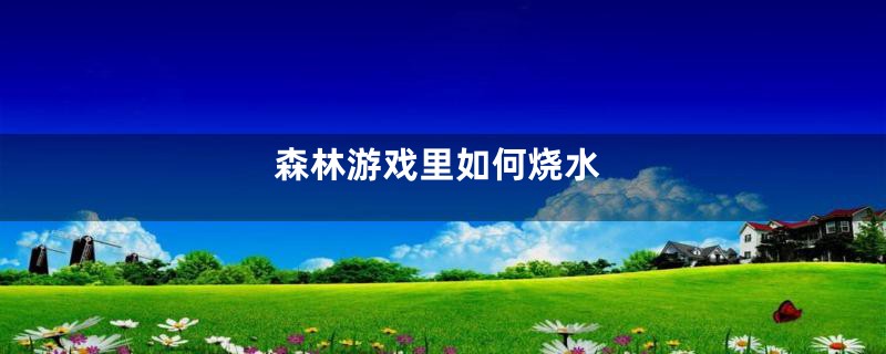 森林游戏里如何烧水