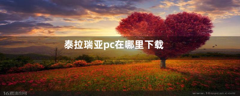 泰拉瑞亚pc在哪里下载