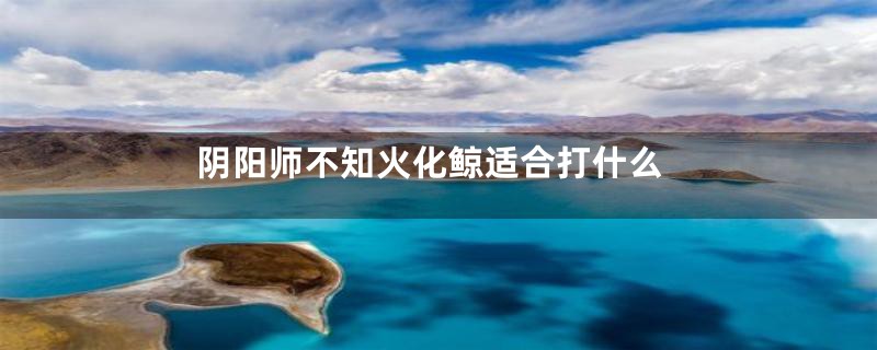 阴阳师不知火化鲸适合打什么