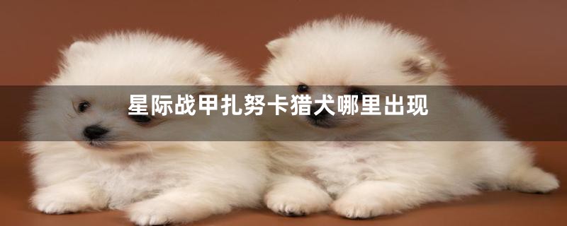 星际战甲扎努卡猎犬哪里出现