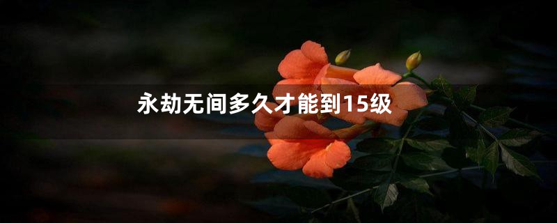 永劫无间多久才能到15级