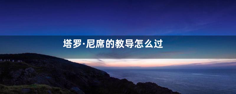 塔罗·尼席的教导怎么过