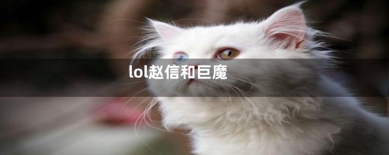 lol赵信和巨魔