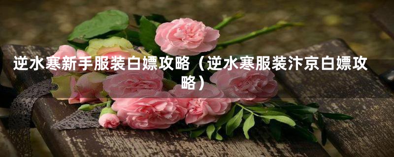 逆水寒新手服装白嫖攻略（逆水寒服装汴京白嫖攻略）