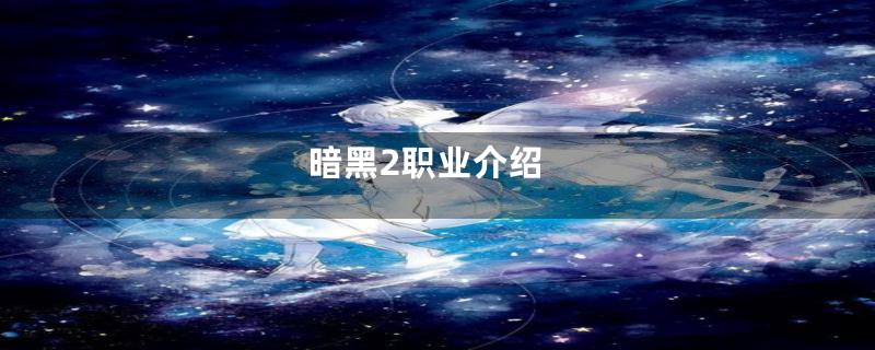 暗黑2职业介绍