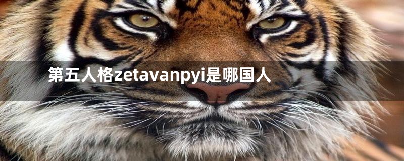 第五人格zetavanpyi是哪国人