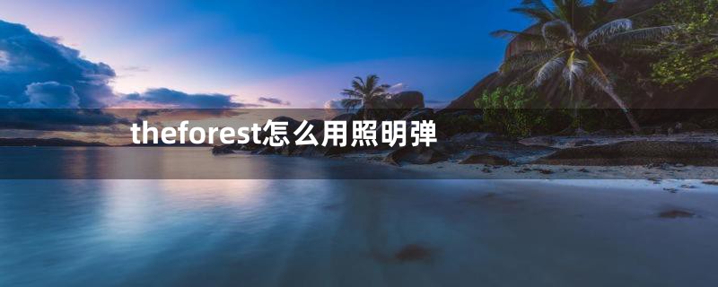 theforest怎么用照明弹