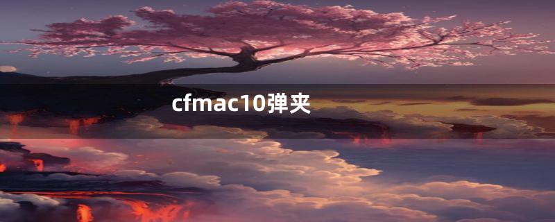 cfmac10弹夹