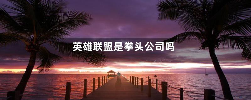 英雄联盟是拳头公司吗