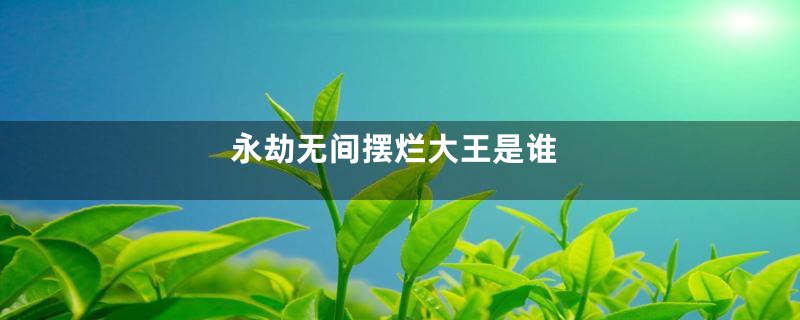 永劫无间摆烂大王是谁