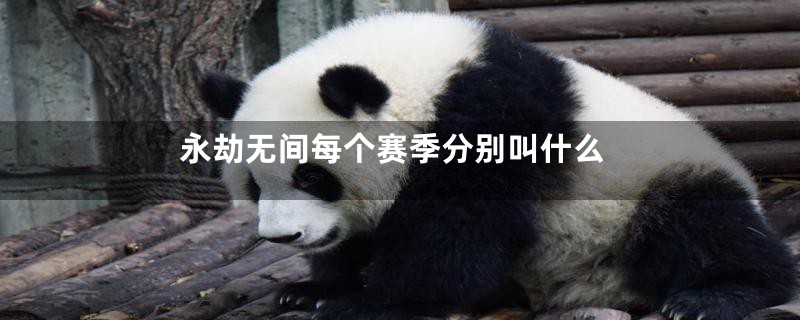 永劫无间每个赛季分别叫什么