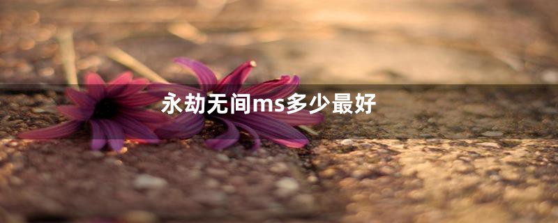 永劫无间ms多少最好