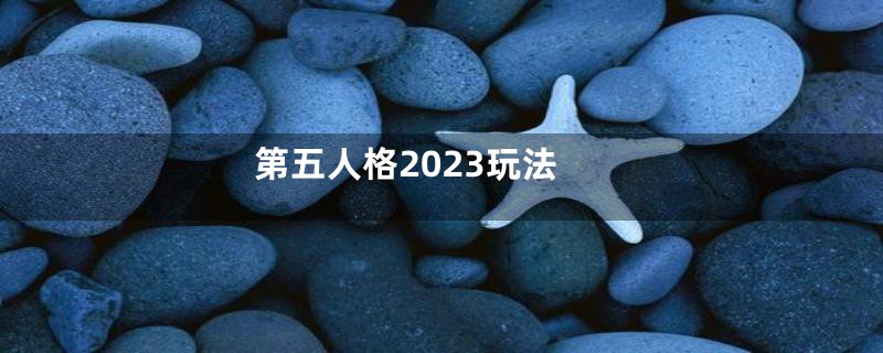 第五人格2023玩法