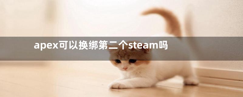 apex可以换绑第二个steam吗