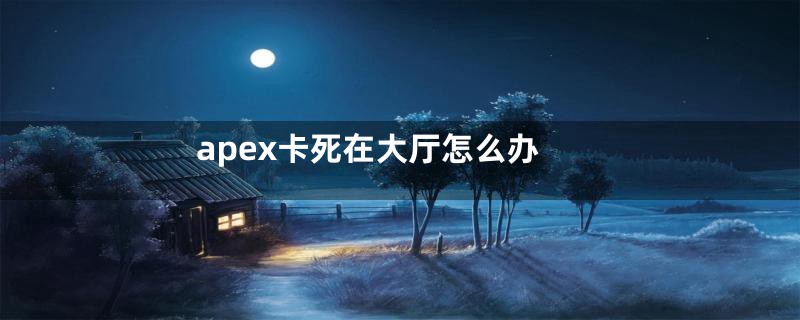 apex卡死在大厅怎么办