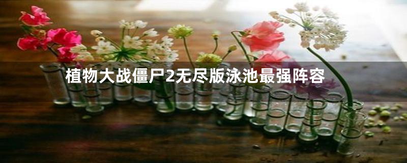 植物大战僵尸2无尽版泳池最强阵容