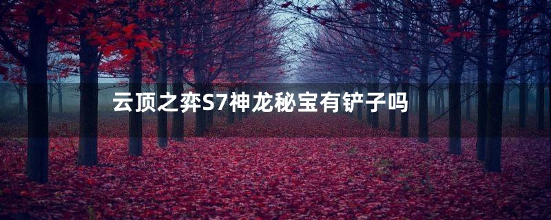 云顶之弈S7神龙秘宝有铲子吗