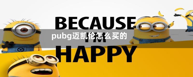 pubg迈凯伦怎么买的