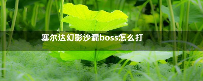 塞尔达幻影沙漏boss怎么打