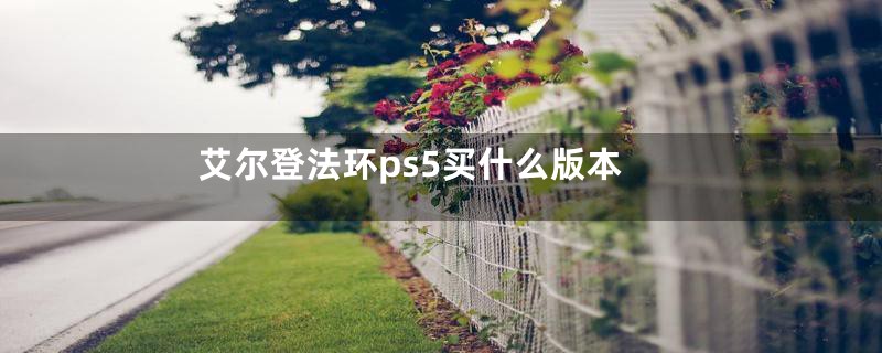 艾尔登法环ps5买什么版本