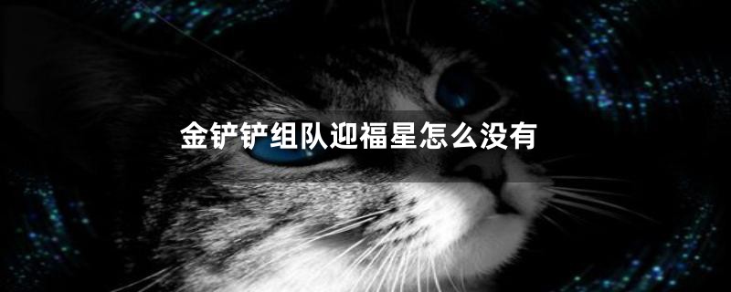 金铲铲组队迎福星怎么没有