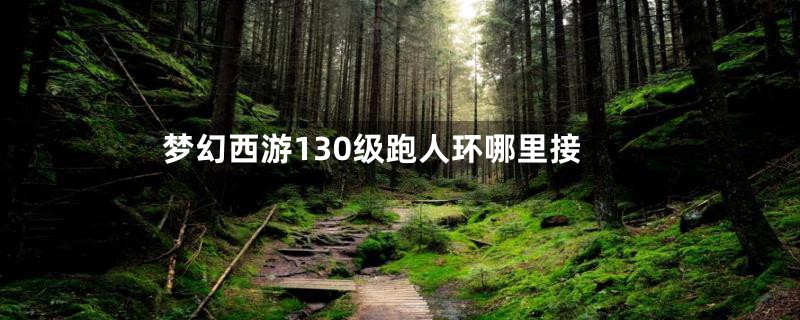 梦幻西游130级跑人环哪里接