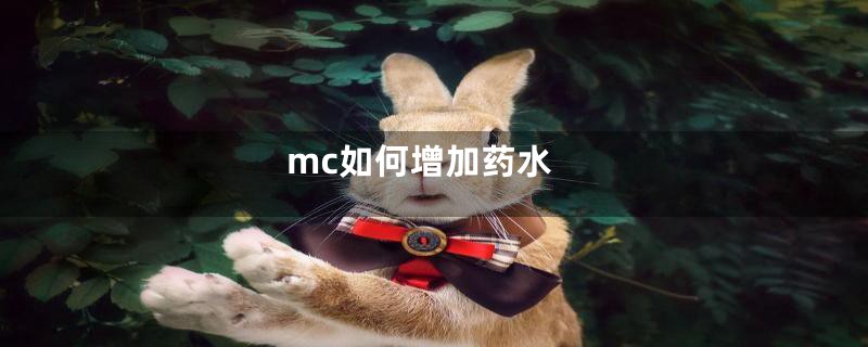 mc如何增加药水