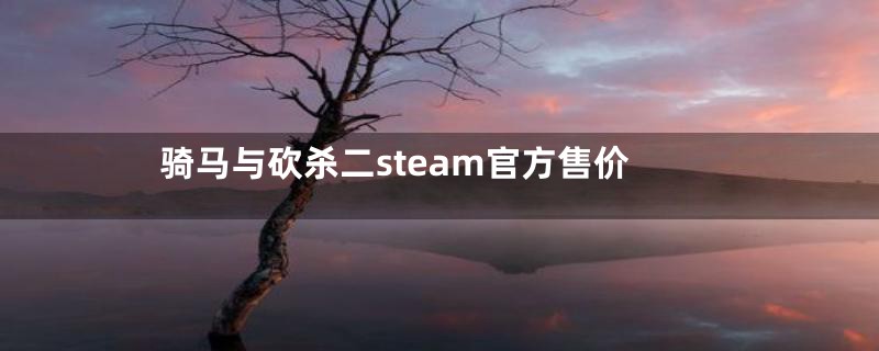 骑马与砍杀二steam官方售价