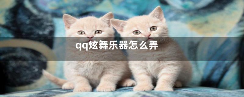 qq炫舞乐器怎么弄