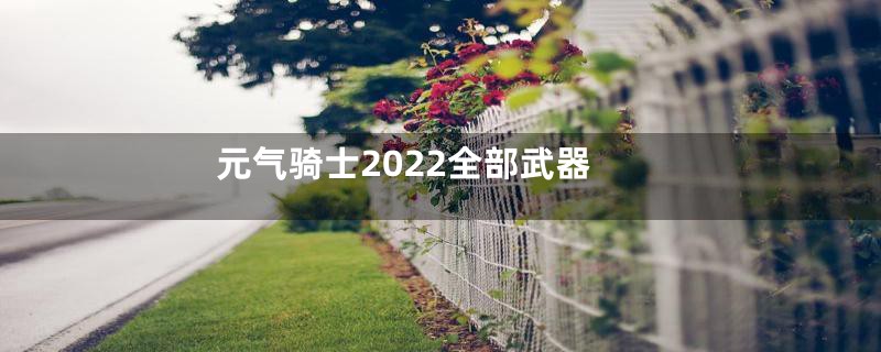 元气骑士2022全部武器