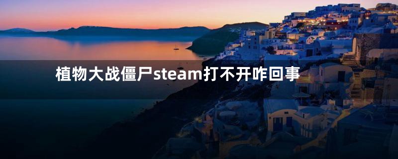 植物大战僵尸steam打不开咋回事