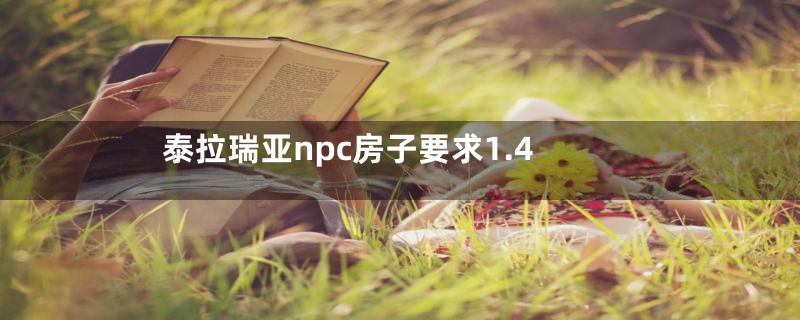 泰拉瑞亚npc房子要求1.4