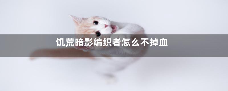 饥荒暗影编织者怎么不掉血