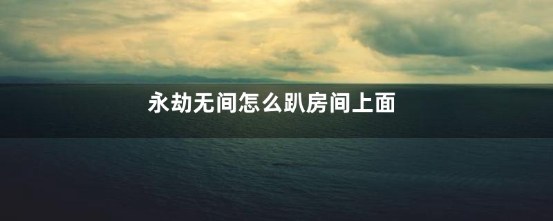 永劫无间怎么趴房间上面