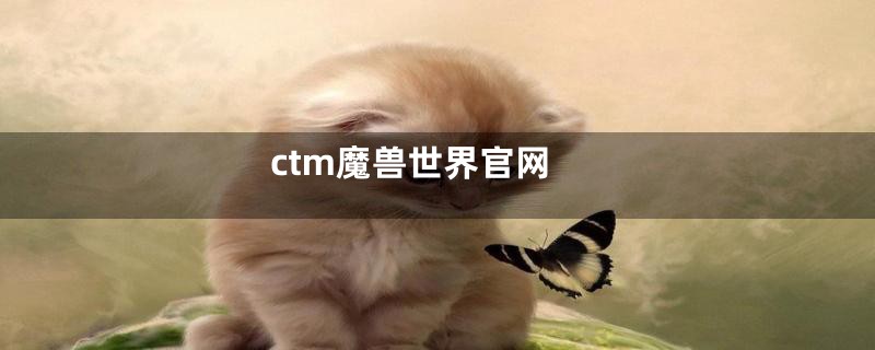 ctm魔兽世界官网