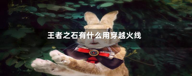 王者之石有什么用穿越火线