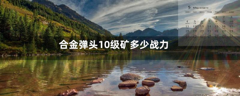 合金弹头10级矿多少战力