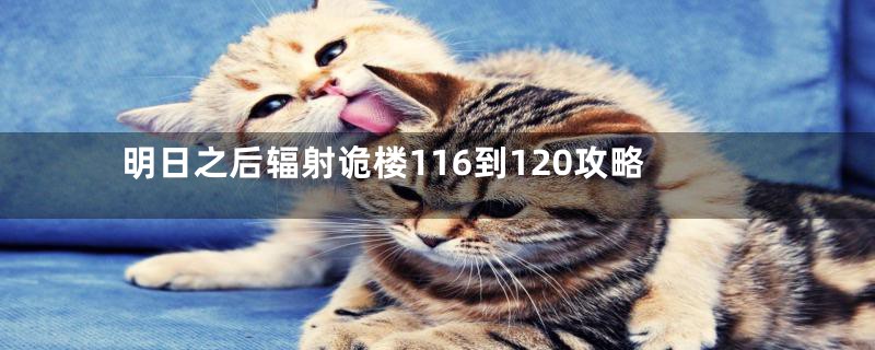 明日之后辐射诡楼116到120攻略