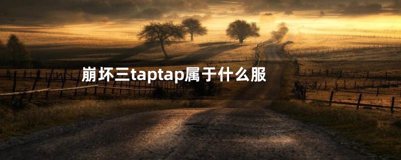 崩坏三taptap属于什么服