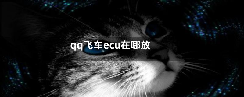 qq飞车ecu在哪放