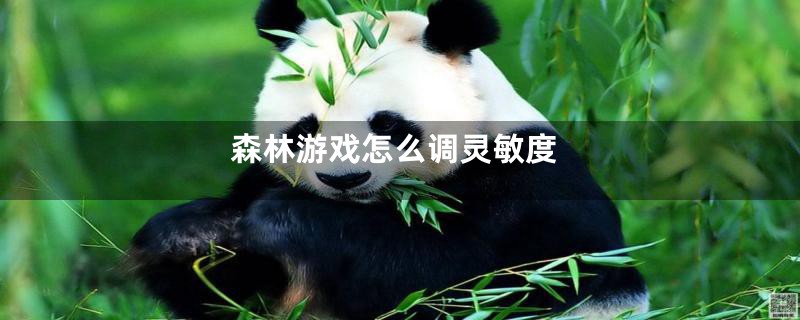 森林游戏怎么调灵敏度