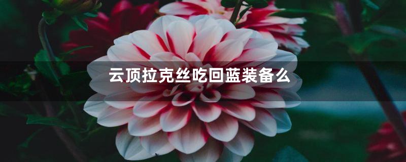 云顶拉克丝吃回蓝装备么