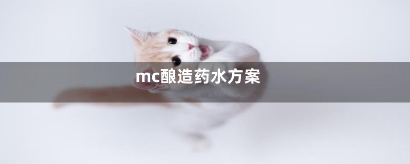 mc酿造药水方案