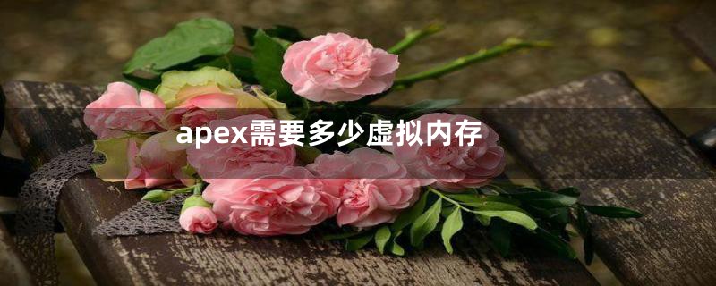 apex需要多少虚拟内存