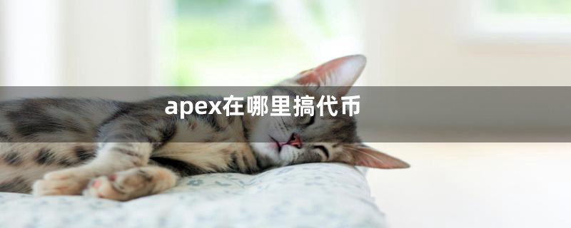 apex在哪里搞代币