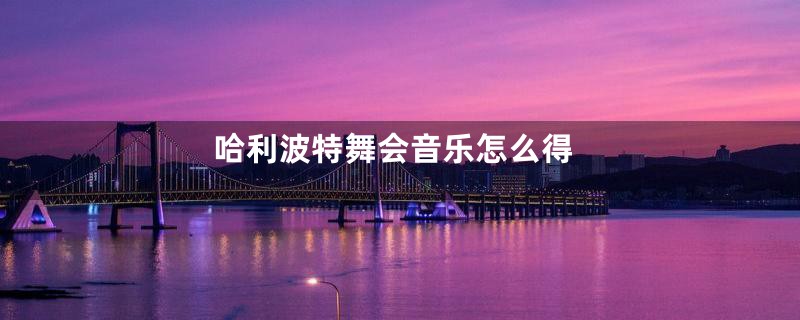 哈利波特舞会音乐怎么得