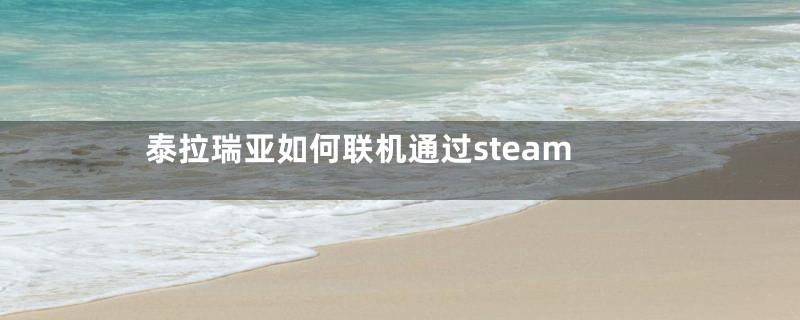 泰拉瑞亚如何联机通过steam