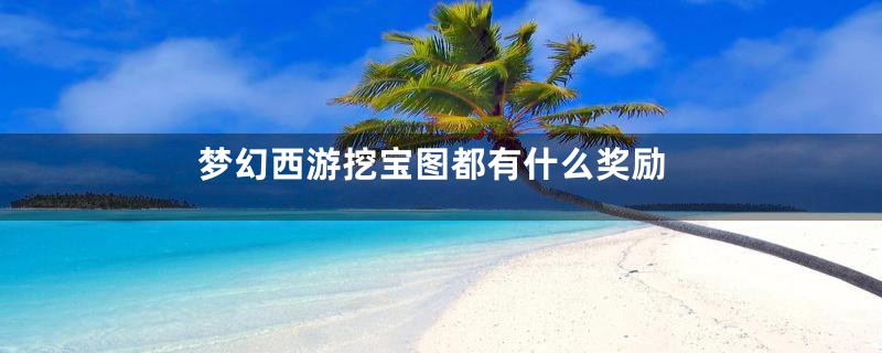 梦幻西游挖宝图都有什么奖励